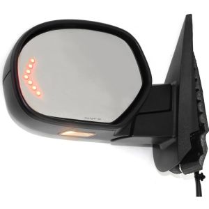GM TRUCKS & VANS YUKON/YUKON XL (GMC) DOOR MIRROR LEFT (Driver Side) PWR/HTD/PUDDLE LAMP/ARROW SIGNAL/MEMORY/P-FOLD (PTM CVR)(WO/TOW) OEM#25831236 2007-2014 PL#GM1320377