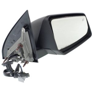 SATURN OUTLOOK DOOR MIRROR RIGHT (Passenger Side) PWR/HTD/M-FOLD (WO/SIGNAL)(2ND DESIGN)BLK OEM#25896083 2008 PL#GM1321401