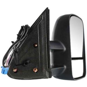 GM TRUCKS & VANS YUKON/YUKON XL (GMC) DOOR MIRROR LEFT (Driver Side) POWER/HEATED (TOW TYPE)(DUAL ARM)(NO SIGNAL IN GLASS) OEM#15904035-PFM 2003-2006 PL#GM1321410
