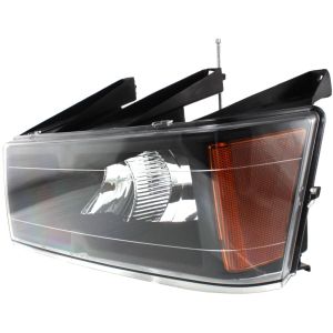GM TRUCKS & VANS COLORADO (CHEVY)  HEAD LAMP ASSY LEFT (Driver Side) (W/BLACK BEZEL)(BASE/LS/LT) **CAPA** OEM#20766569 2004-2012 PL#GM2502234C