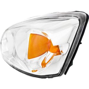 CHEVROLET MALIBU SEDAN/MAXX HATCHBACK (W/O S/M IN BMP) HEAD LAMP ASSEMBLY LEFT (Driver Side) OEM#15851373 2004-2007 PL#GM2502235