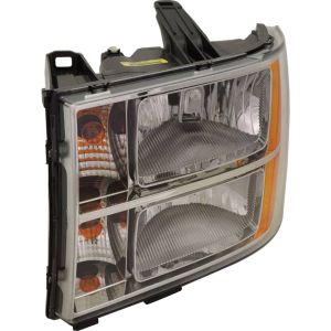GM TRUCKS & VANS SIERRA/PU 1500 (GMC) HEAD LAMP ASSEMBLY LEFT (Driver Side) **CAPA** OEM#22853029 2007-2013 PL#GM2502283C