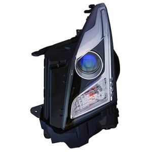 CADILLAC ATS SEDAN  HEAD LAMP ASSY LEFT (Driver Side) (HALOGEN)(WO/LEVELING SYSTEM) OEM#23236365 2013-2018 PL#GM2502384