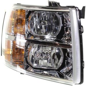 GM TRUCKS & VANS SILVERADO/PU 1500 (CHEVY) HEAD LAMP ASSEMBLY RIGHT (Passenger Side) **CAPA** OEM#22853028 2007-2013 PL#GM2503280C