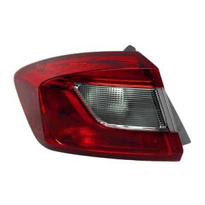 CHEVROLET CRUZE SEDAN  TAIL LAMP ASSY LEFT (Driver Side) OUTER (GRAY HOUSING)(WO/LED) OEM#84078120 2016-2019 PL#GM2804124