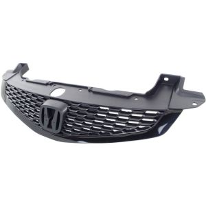 HONDA CIVIC COUPE GRILLE BLACK (2.4L)(Si MDL) **CAPA** OEM#71121TS9A01 2012-2013 PL#HO1200212C