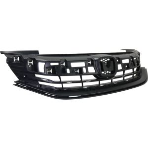 HONDA ACCORD SEDAN GRILLE BLACK WO/MLDG OEM#71121T2FA51 2016-2017 PL#HO1200229