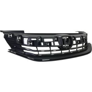 HONDA ACCORD SEDAN GRILLE BLACK WO/MLDG**CAPA** OEM#71121T2FA51 2016-2017 PL#HO1200229C