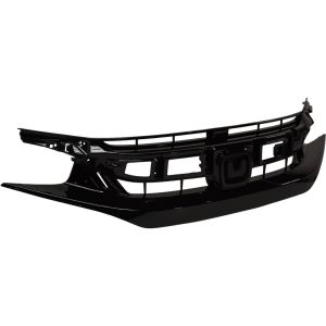 HONDA CIVIC COUPE  GRILLE PTD-BLACK (SPORT) OEM#71121TBAA61 2019-2021 PL#HO1200242