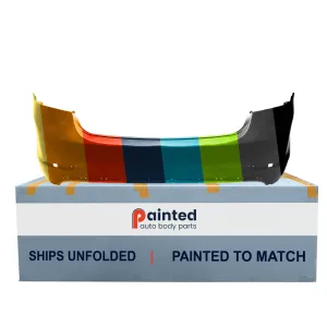 HYUNDAI ELANTRA SEDAN REAR BUMPER COVER PRIMED (USA)**CAPA** OEM#866113Y700 2014-2016 PL#HY1100201C