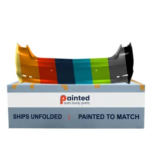 HYUNDAI SONATA REAR BUMPER COVER PRIMED (W/ SENSOR) **CAPA** OEM#86610C2000 2015-2017 PL#HY1100206C