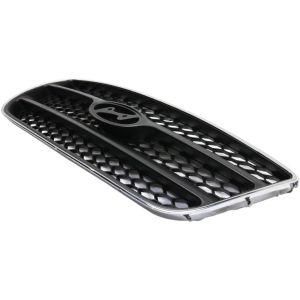HYUNDAI SANTA FE GRILLE CHR/SLV-BLK (GLS/GL/SE) **CAPA** OEM#865602B010 2007-2009 PL#HY1200146C