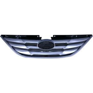 HYUNDAI SONATA  GRILLE ASSY CHROME W/CHROME OUTER MLDG (SE/LTD) OEM#863503S100 2011-2013 PL#HY1200154