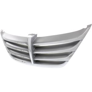 HYUNDAI GENESIS SEDAN GRILLE CHR/PTD SILVER GRAY **CAPA** OEM#863513M500 2011-2014 PL#HY1200171C