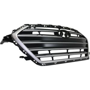 HYUNDAI ELANTRA SEDAN  GRILLE BLACK W/SILVER MLDG (KOREA)(EXC SPORT) OEM#86350F2000 2017-2018 PL#HY1200203