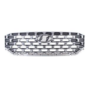 HYUNDAI SANTA FE GRILLE BLACK W/SATIN-CHROME FRAME (WO/CAMERA)(SEL) **CAPA** OEM#86350S2600 2021-2023 PL#HY1200243C
