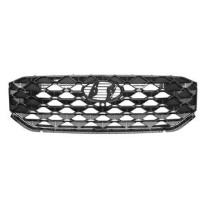HYUNDAI SANTA FE GRILLE BLACK W/CHROME FRAME (W/CAMERA)(CALLIGRAPHYY) **CAPA** OEM#863A0S2910 2021-2023 PL#HY1200245C