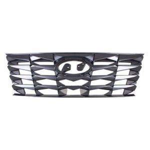 HYUNDAI TUCSON GRILLE PTD-BLACK (WO/CAMERA)(SE/SEL) **CAPA** OEM#86350N9000 2022-2024 PL#HY1200248C