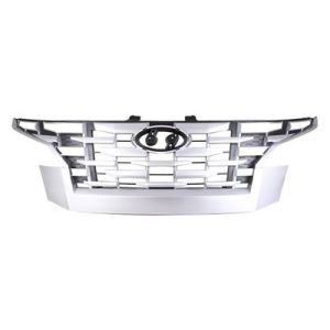 HYUNDAI SANTA CRUZ GRILLE BLACK W/PTD SILVER-GRAY MLDG (SE/SEL/SEL PREMIUM) **CAPA** OEM#86350K5000SPA 2022-2024 PL#HY1200289C