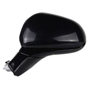HYUNDAI SANTA FE  DOOR MIRROR LEFT (Driver Side) PWR/HTD/PUDDLE (WO/SIGNAL)(BLACK) OEM#87610S2050 2019-2020 PL#HY1320263