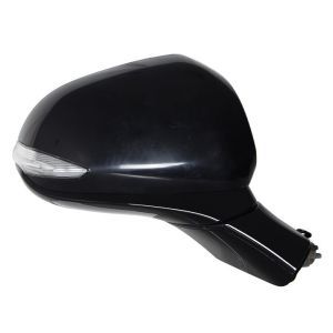 HYUNDAI SANTA FE  DOOR MIRROR RIGHT (Passenger Side) PWR/HTD/SIGNAL/PUDDLE (W/BSD)(WO/CAMERA)(BLACK) OEM#87620S2130 2019-2020 PL#HY1321264