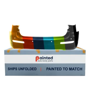 INFINITI EX35/EX37 REAR BUMPER COVER PRIMED JOURNEY (WO/AVM)(4 HOLES) OEM#HEM221BA4H 2008-2012 PL#IN1100130