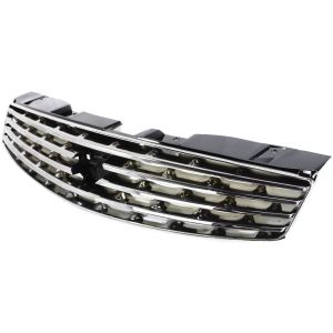 INFINITI G35 COUPE GRILLE CHROME/BLACK OEM#62070AM800 2003-2007 PL#IN1200107