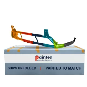 KIA NIRO PLUG-IN HYBRID FRONT BUMPER COVER LOWER PARTIAL TXT-BLACK **CAPA** OEM#86510G5500 2020-2022 PL#KI1015119C