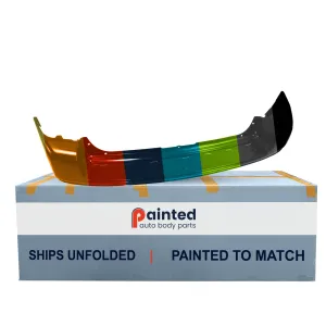 KIA SORENTO REAR BUMPER COVER TEXTURED BLACK (LX/EX)(WO/SENSOR) OEM#866111U000 2011-2013 PL#KI1100155