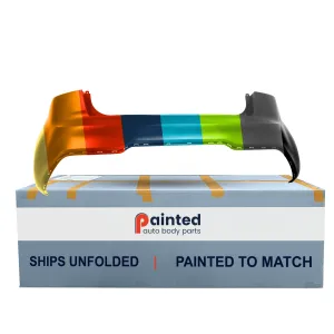 KIA RIO5 HATCHBACK REAR BUMPER COVER PRIMED OEM#866111W200 2012-2015 PL#KI1100166