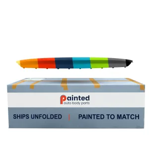 KIA FORTE SEDAN REAR BUMPER VALANCE(UPPER) (TXT BLK) OEM#866951M000 2010-2013 PL#KI1115100