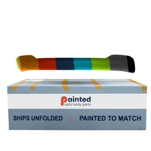 KIA FORTE SEDAN REAR BUMPER LOWER VALANCE TEXT (WO/EXHAUST CUTOUT) OEM#86695A7000 2014-2016 PL#KI1115104