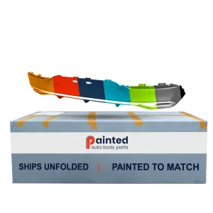 KIA K5 REAR BUMPER COVER LOWER TEXTURE W/SILVER MLDG (LX) **CAPA** OEM#86650L3000 2021-2024 PL#KI1115130C