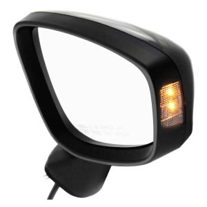 MAZDA CX-5 DOOR MIRROR RIGHT (Passenger Side) PWR/NON-HTD/SIGNAL (WO/BLIND SYSTEM)(TO 4-1-14) OEM#KD3569121H-PFM 2013-2015 PL#MA1321175