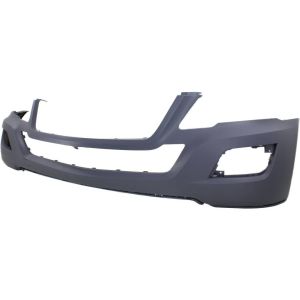 MERCEDES-BENZ ML-CLASS (164) (EXC 450 HYBRID) FRONT BUMPER COVER PRIMED (WO/WASHERS)(WO/SENSOR)(ML320/350)(WO/AMG SPORT) OEM#1648857225 2009-2011 PL#MB1000290