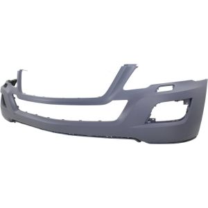 MERCEDES-BENZ ML-CLASS (164) (EXC 450 HYBRID) FRONT BUMPER COVER PRIMED (W/ WASHERS)(WO/SENSOR)(ML320/350)(WO/AMG SPORT) OEM#1648803140 2009-2011 PL#MB1000291