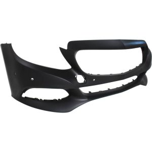 MERCEDES-BENZ C-CLASS COUPE FRONT BUMPER COVER PRIMED (C300 W/O SPORT) W/SENSOR W/O SURROUND VIEW OEM#2058800340649999 2017-2018 PL#MB1000468