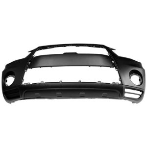 MITSUBISHI OUTLANDER (7 SEATER) FRONT BUMPER COVER PRM/LWR-TEXT (WO/HOLES FOR LOWER PAD) OEM#6400D090 2010-2013 PL#MI1000327