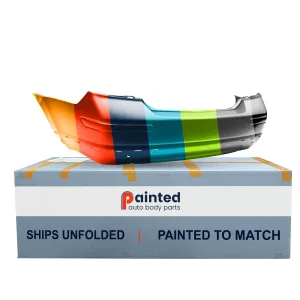 NISSAN(DATSUN) VERSA SEDAN REAR BUMPER COVER PRIMED (W/ SPOILER) **CAPA** OEM#85022ZR80J 2008-2009 PL#NI1100259C
