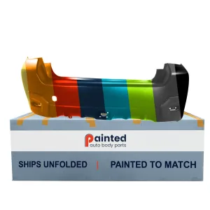 SUBARU XV CROSSTREK/CROSSTREK HYBRID REAR BUMPER COVER PRM/LWR-TEXT **CAPA** OEM#57704FJ041 2014-2016 PL#SU1100171C