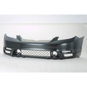 TOYOTA MATRIX  FRONT BUMPER COVER BLACK(BASE/XR)(W/O SPOILER) OEM#TO1000283 2003-2004 PL#TO1000283