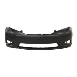 TOYOTA SIENNA FRONT BUMPER COVER PRIMED (W/SENSOR)(LTD/XLE W/LIMITED PACKAGE)**CAPA** OEM#5211908902 2011-2017 PL#TO1000368C