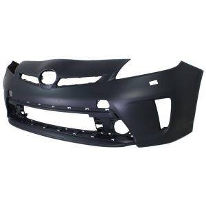 TOYOTA PRIUS  (1.8L) FRONT BUMPER COVER PRIMED (W/WASHER)(WO/SIDE SENSOR) OEM#5211947935 2012-2015 PL#TO1000393