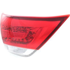 TOYOTA SIENNA BACK-UP LAMP ASSEMBLY LEFT (Driver Side) (EXC SE MDL)( INNER )**CAPA** OEM#8159008011 2011-2014 PL#TO2802125C