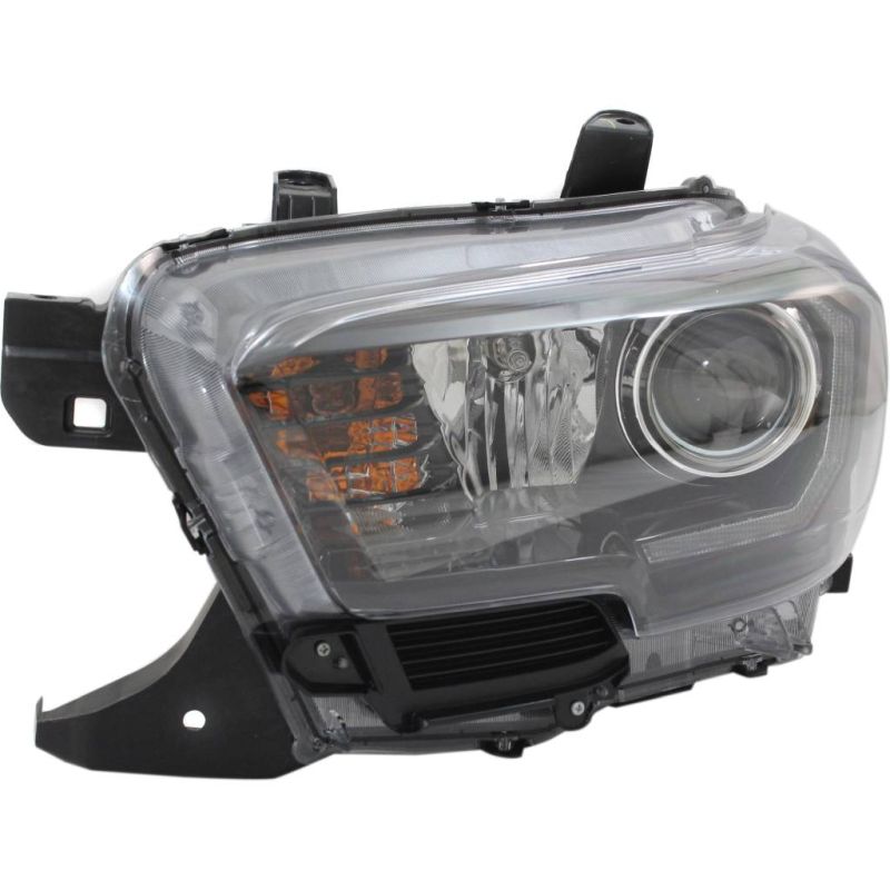 TOYOTA HEAD LAMP ASSY LEFT (Driver Side) (W/LED DRL)(BLACK BEZEL