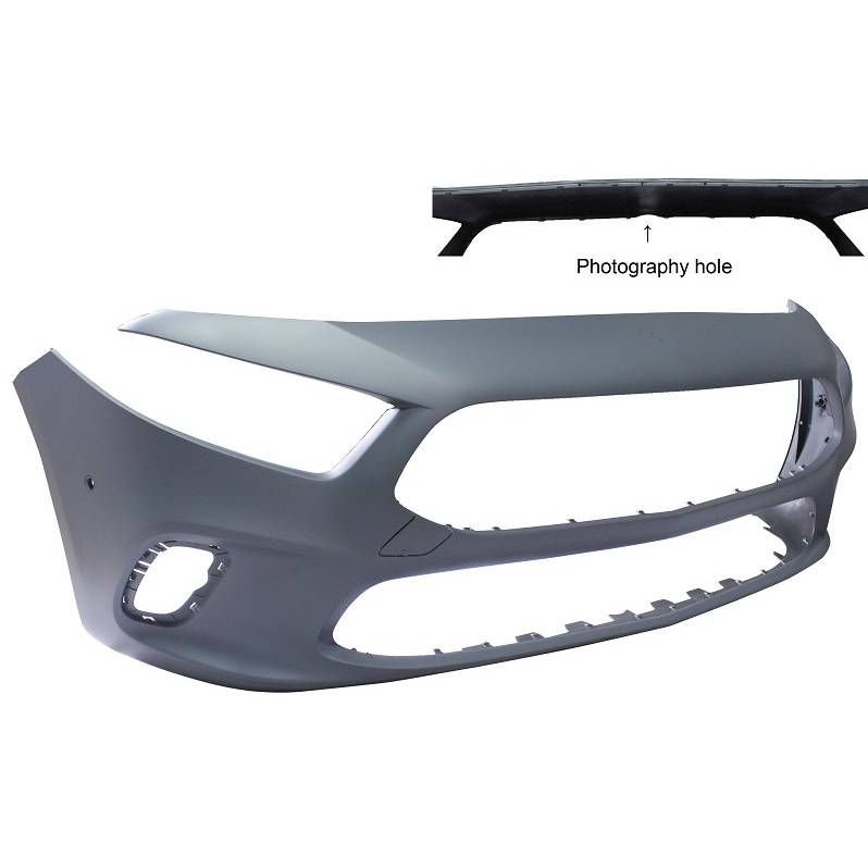 MERCEDES-BENZ A-CLASS SEDAN (177) FRONT BUMPER COVER PRIMED (W 