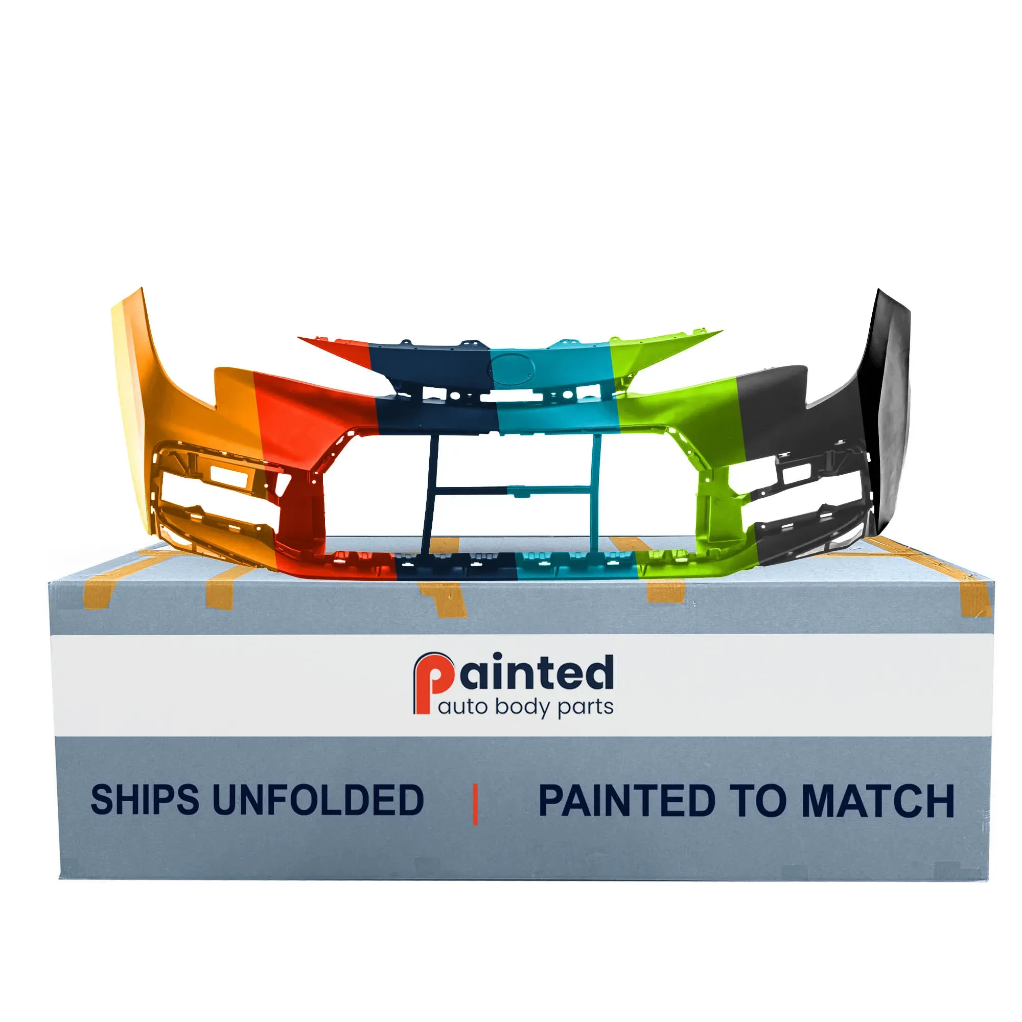 TOYOTA COROLLA/SEDAN FRONT BUMPER COVER PRIMED (SE/XSE)(JAPAN) OEM