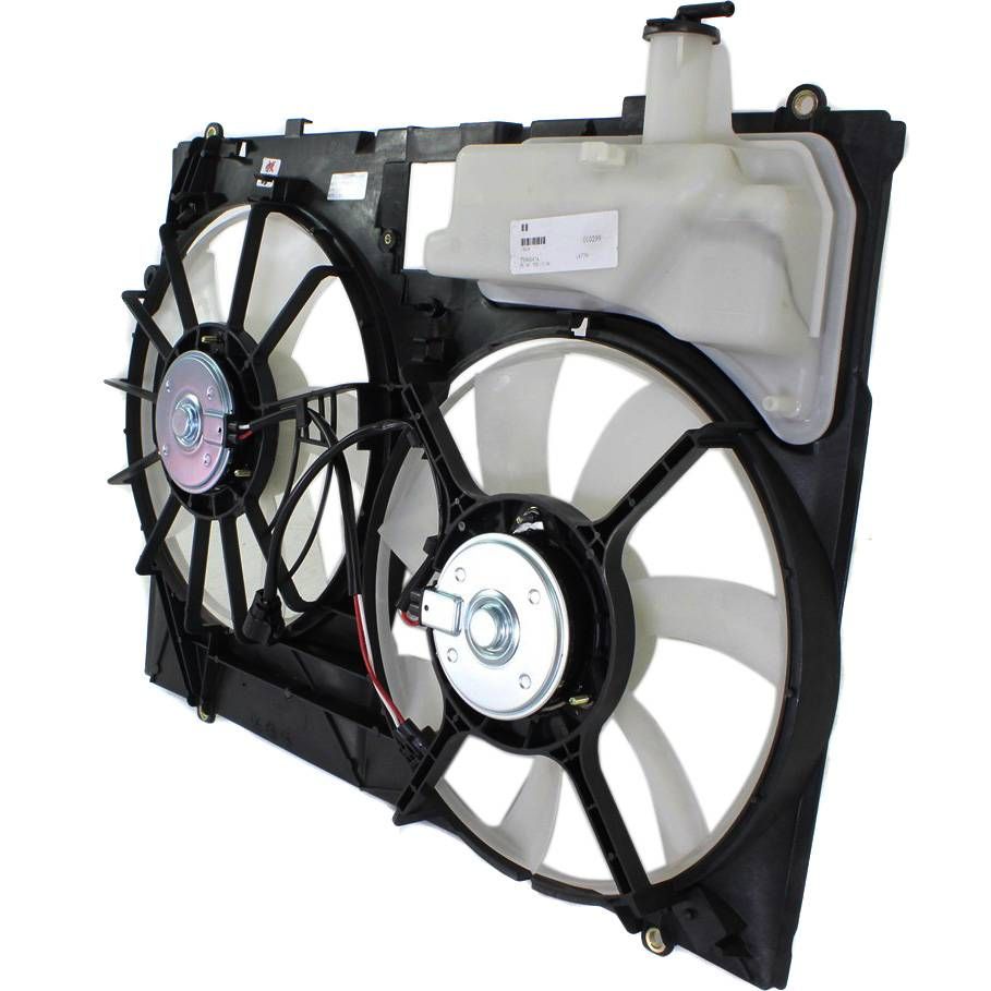 Radiator Cooling Fan Replacement For 2006-2010 Toyota Sienna - Direct Fit, Quiet, Dual Fan, Part # 163630P110 & More