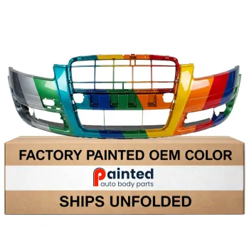 2005-2008 AUDI A6 / S6 Front bumper CAPA OEM# 4F0807105DGRU PL# AU1000156C