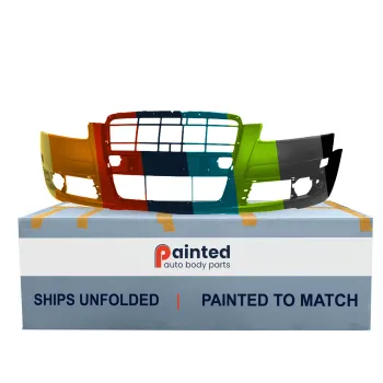 AUDI A6 SEDAN /WAGON FRONT BUMPER COVER PRIMED (W/O WASHER)(WO/S-LINE) OEM#4F0807105DGRU 2005-2008 PL#AU1000156